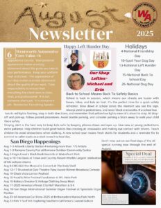 Wentworth Automotive August 2025 Newsletter